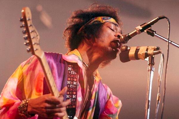 Jimi Hendrix performing All Along the Watchtower