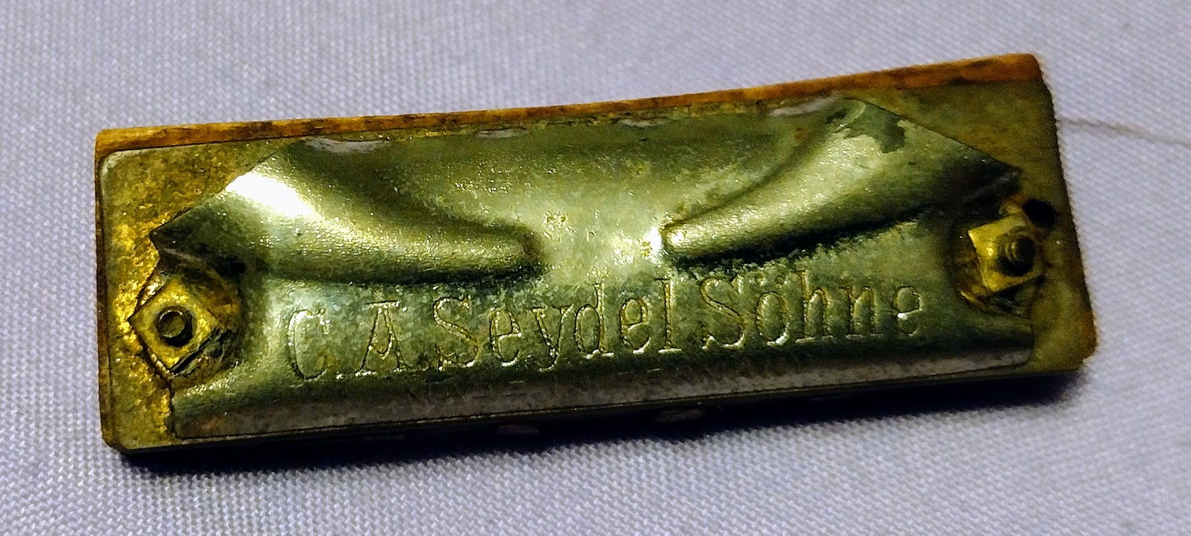 Found a C.A. Seydel Söhne Little Bandmaster Harmonica